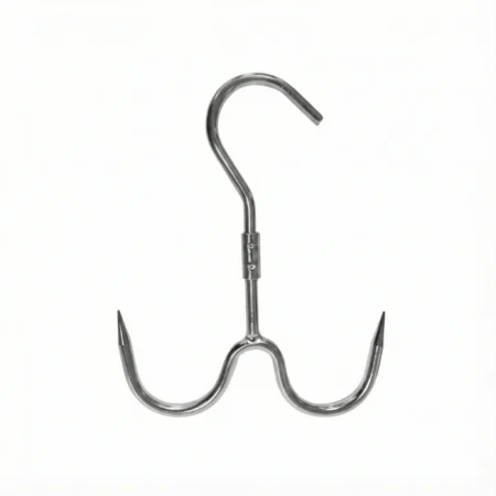 Crochet Inox 2 Pointes 10 CM