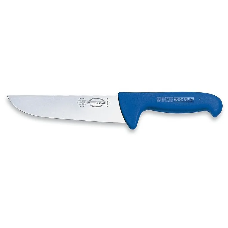 Couteau Boucher Ergo Bleu Dick 18cm