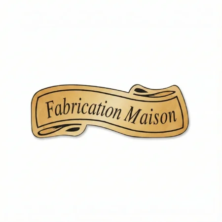 Étiquette Ruban Fabrication Maison x1000