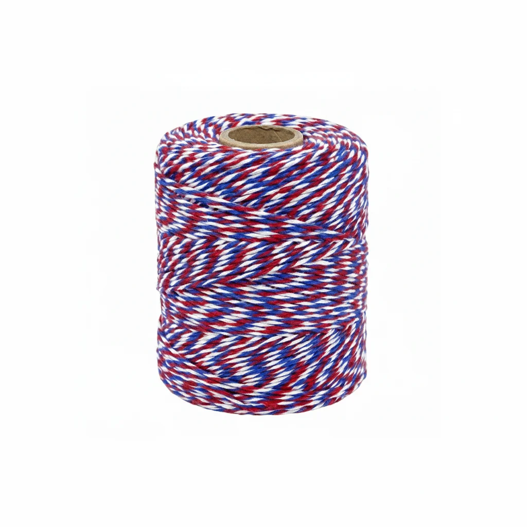 Ficelle Polyester Bleu Blanc Rouge 1 KG