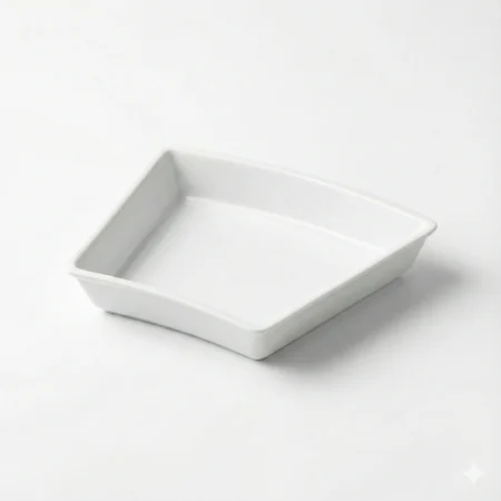 Plateau Mélamine Blanc 259x247x60