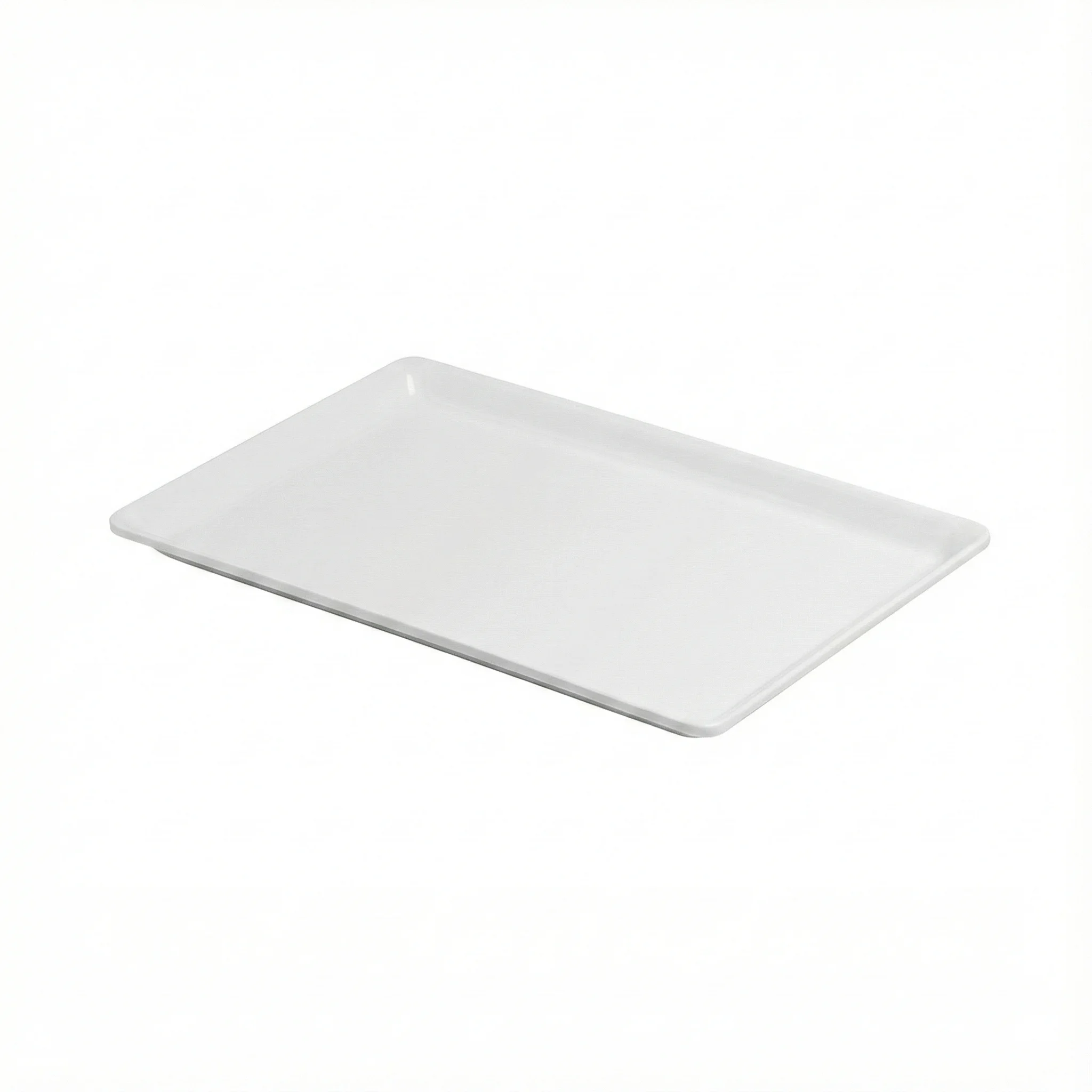 Plateau Mélamine Blanc 350x250x20