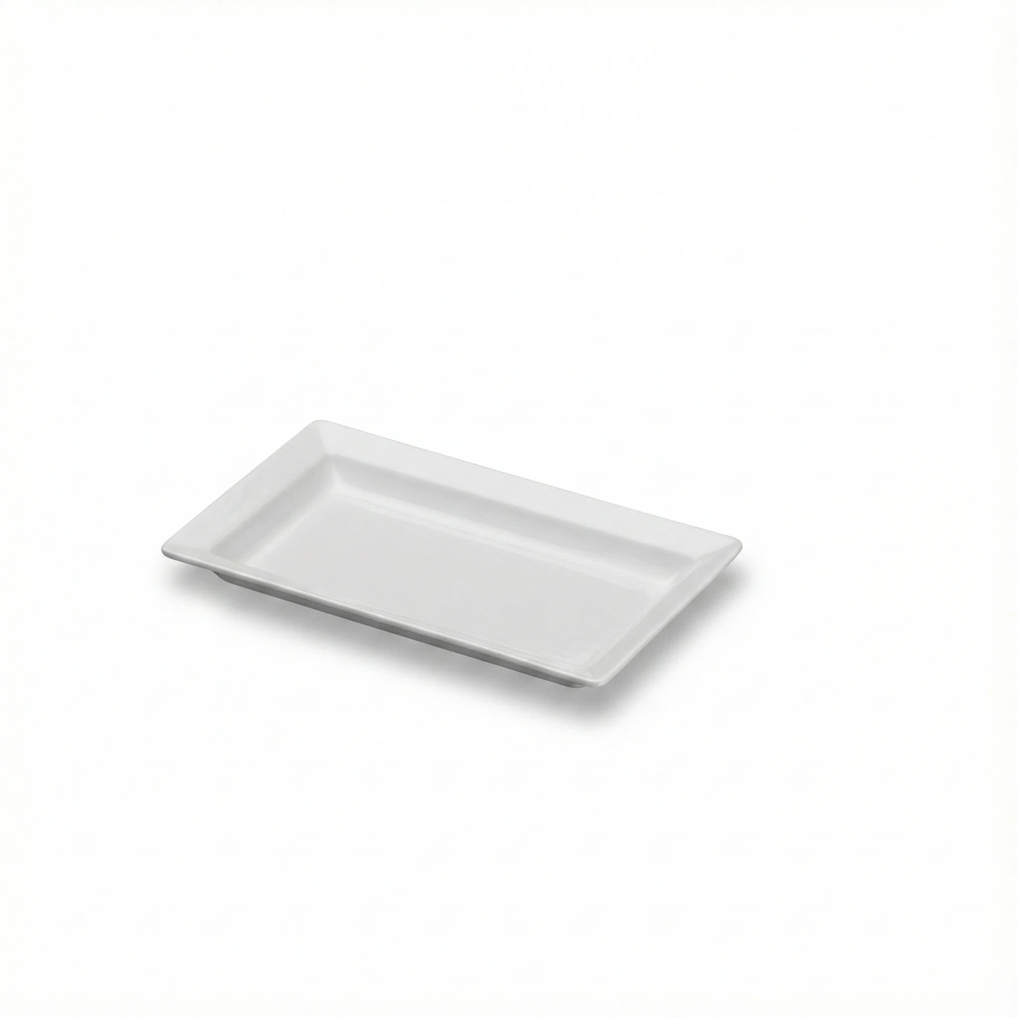 Plateau Mélamine Blanc 580x210x30