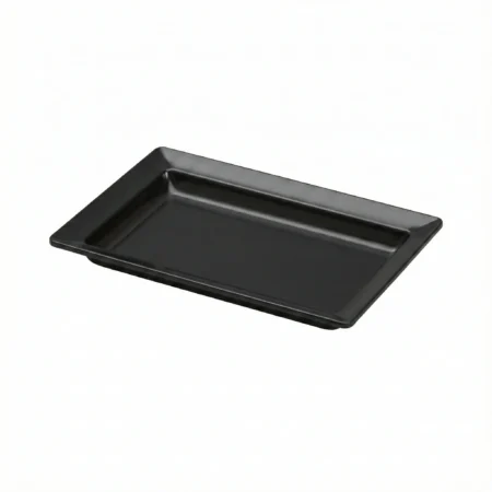 Plateau Mélamine Noir 580x210x30