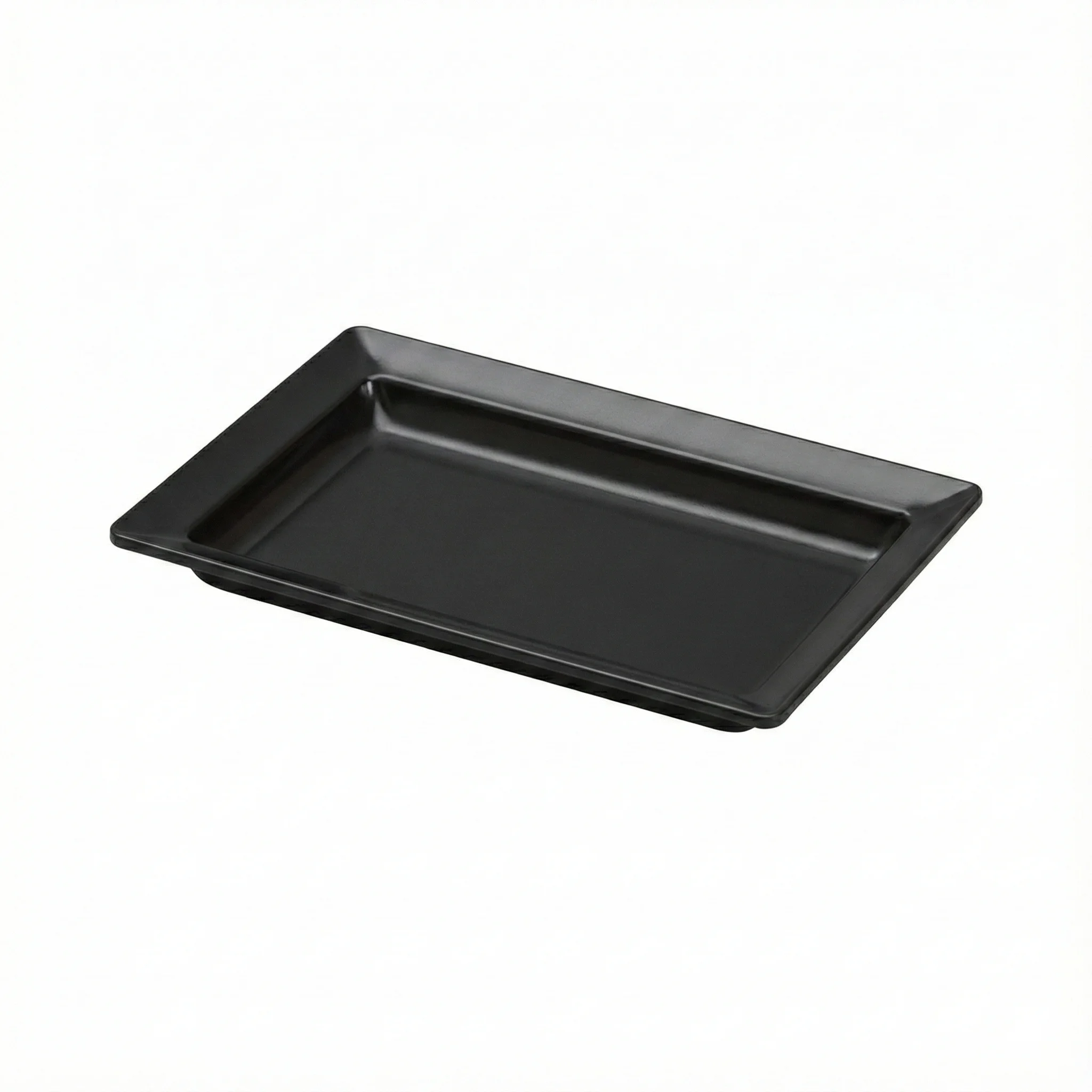 Plateau Mélamine Noir 580x210x30