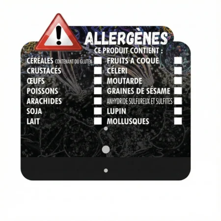 Surmontoir à Clipper Allergènes